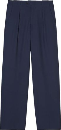 Closed Pantaloni Mawson con pieghe - Blu