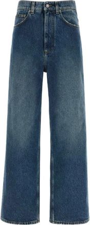 Dolce & Gabbana Pantalone 5 Tasche - Dames - Loose Fit Jeans - Blauw - XS - Denim - Jeans