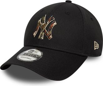 New Era Mens Baseball Cap 9forty Camo Black Crown Hat
