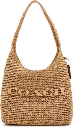 Coach Brooklyn 28 Raffia Shoulder bag - Natural - One Size
