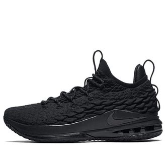 Nike LeBron 15 Low Triple Black AO1755-004