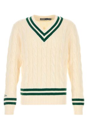 Polo Ralph Lauren Ivory Cotton Sweater