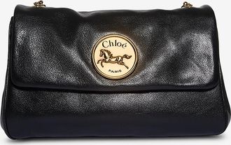 Chlo&eacute; Schultertasche aus genarbtem Leder Chlo&eacute; Heritage Medium
