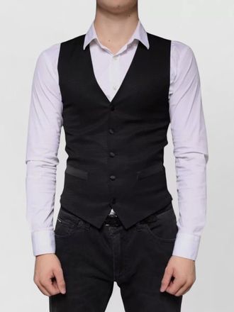 Dolce & Gabbana slim-fit v-neck waistcoat