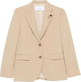Lardini Jassen, Dames, Beige, XS, Blazers
