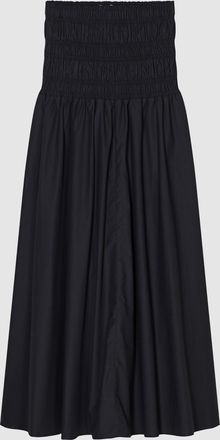 Closed Jupe Gathered Black