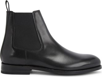 Kurt Geiger Mens Leather Sloane Chelsea Boot Gws - Black - Size UK 11