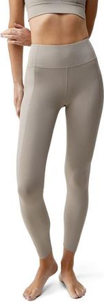 Born Living Yoga Maan 7/8 Performance High Rise Sport Legging in Grain at Nordstrom, Size Medium Eu