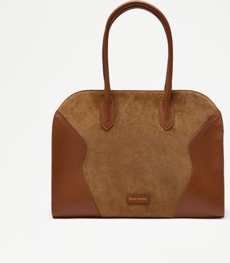 Russell & Bromley COUNTER BOWLING BAG Structured Top Handle Bag