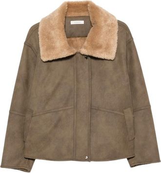 Jcsophie Faux-shearling-collar Jacket