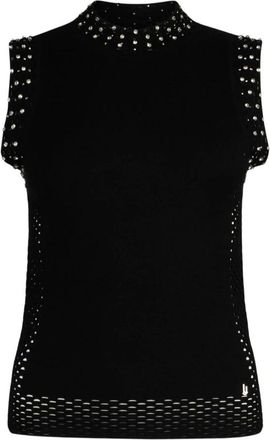 Liu Jo Dames, Tops, Zwart, Maat: S