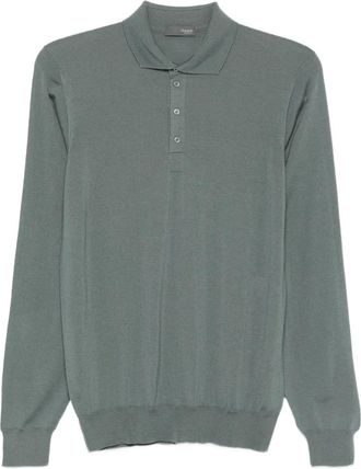 Drumohr Polo a maniche lunghe - Grigio