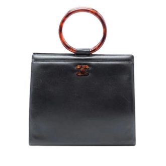 Chanel Pre-owned Vintage Handbag - Dames - Pre-owned - Zwart - Maat: ONE Size Leer