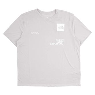 The North Face Training T-Shirts, male, Gray, Size: 2XL Mountain Foundation T-Shirt