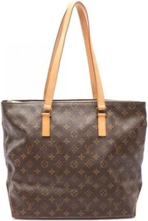 Louis Vuitton Pre-owned Tote Bags, female, Brown, Size: ONE SIZE Pre-owned Canvas louis-vuitton-bags