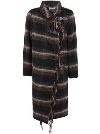 Isabel Marant Coat Long Black Gihan