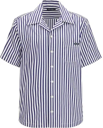 Dolce & Gabbana Multicolor Cotton Mens Shirt
