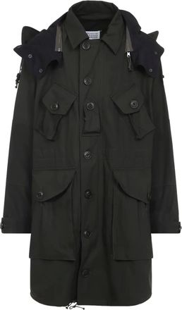 Maison Margiela hooded jacket - Black