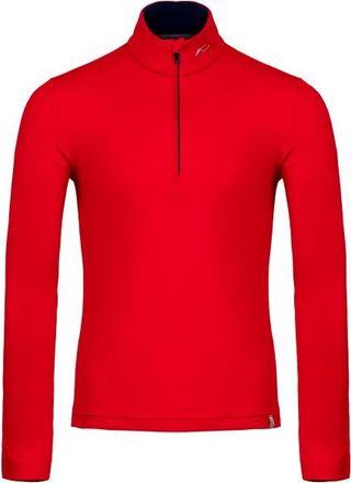 Kjus Feel Midlayer Half-Zip Skiunterw&auml;sche f&uuml;r Herren | rot