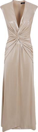 Ralph Lauren Dress Metallic Jersey Knit Gown