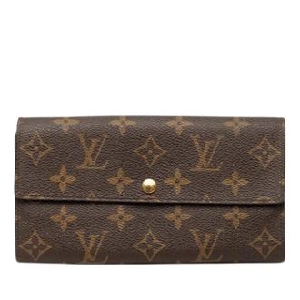 Louis Vuitton Pre-owned Wallets, female, Brown, Size: ONE SIZE Pre-owned The Sarah Wallet