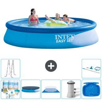 Intex Piscina Easy Set Redonda - 396x84 Cm - 7-piezas S20175