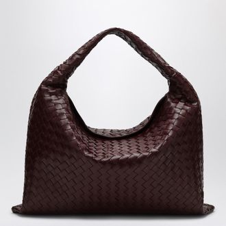 Bottega Veneta Large Shoulder Bag Hop in Barolo colour