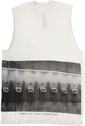 Rick Owens Rick S Jumbo Industrial Prints Tank Top