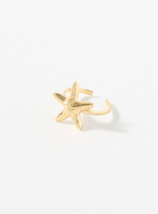 Simons Womens Starfish open ring