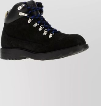 Burberry suede ankle boots padded collar
