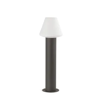 Netlighting Mistu Bollards Outdoor Ground Light Grey E27 IP44