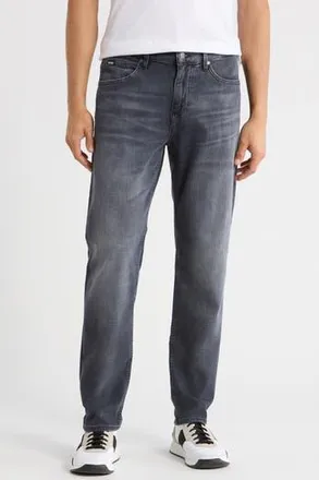 BOSS Maine Regular Fit Straight Leg Jeans in Black at Nordstrom Rack, Size 38 X 32