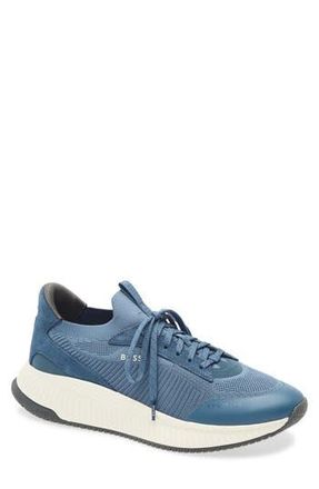 BOSS TTNM Evo Slon Sneaker in Blue at Nordstrom Rack, Size 12Us / 11Uk