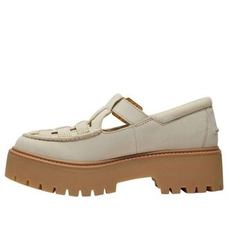 Timberland (WMNS) Timberland Stone Street Platform Buckle Shoe Light Beige TB0A4188ER3