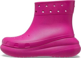 Crocs (WMNS) Crocs Classic Crush Boots Fuchsia Fun 207946-6SV