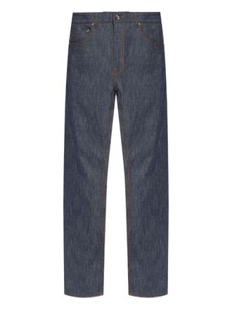 Etro Jeans met contrasterende stiksels - Blauw