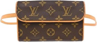 Louis Vuitton Pre-owned Belt Bags, female, Brown, Size: ONE SIZE Pre-owned Florentine waist bag