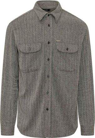 Dsquared2 BlackWhite Relaxed Shirt