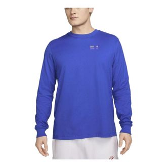 Nike U.S. Long Sleeve Ignite T-shirt Bright Bllue DH9871-452