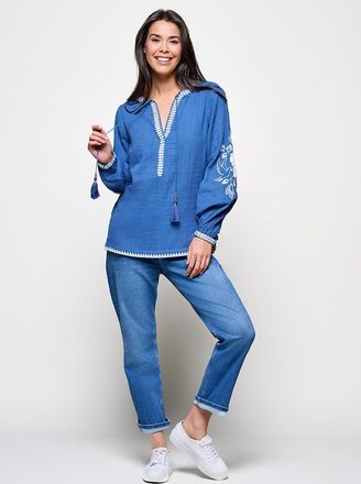 Mart Visser Caroline Tensen Iseo Blouse Blauw