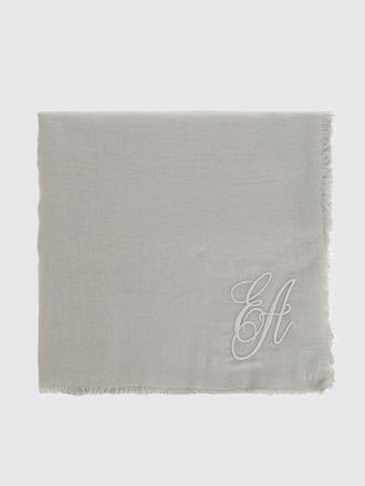 Emporio Armani Fringed Cashmere and Modal Blend Stole