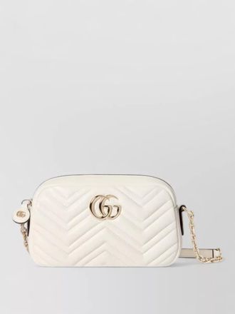 Gucci gg marmont small leather shoulder bag