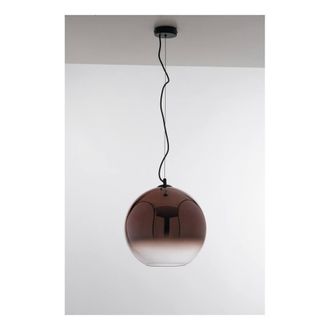 Netlighting Marte Globe Dome Pendant Copper Clear E27
