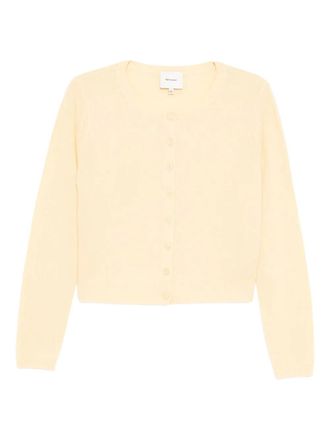 Reformation Clara cardigan - women - Cashmere - M - Yellow