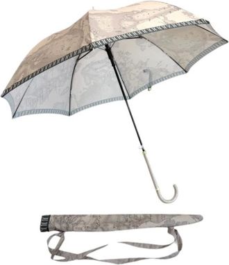 Alviero Martini 1A Classe Umbrellas, female, Gray, Size: ONE SIZE Lungo Auto 1000 L