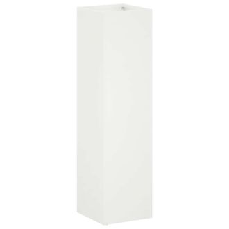 vidaXL Macetero De Jard&iacute;n Blanco 20 X 20 X 75 Cm Vidaxl