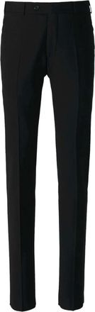 Scabal Pantaloni dritti in lana - Nero