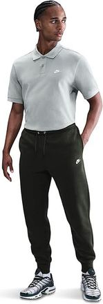 Nike Club Fleece Joggers Mens Workout Sequoia/Sequoia/White : 2XL, Cotton/Polyester