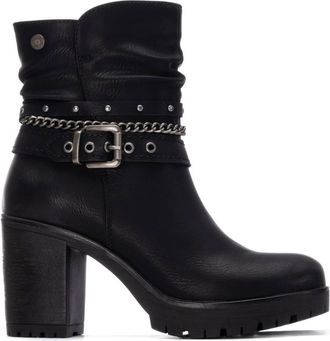 Xti Womens Heeled Ankle Booties Refresh Collection By XTI