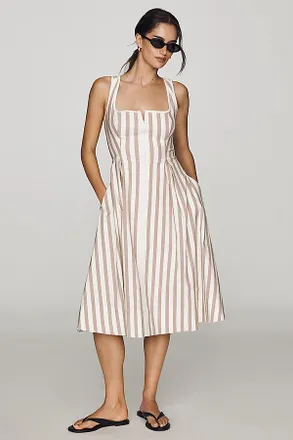 Maeve Arlette Midi Dress